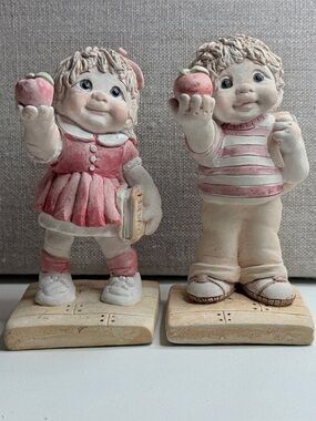 Vtg 1996 Dreamsicles Apple Dumpling & Apple Polisher Lot of 2 Kristin Girl Boy